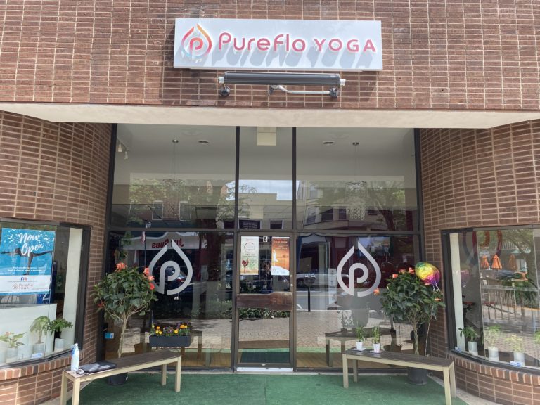 Pureflo Yoga Somerville Front Entrance